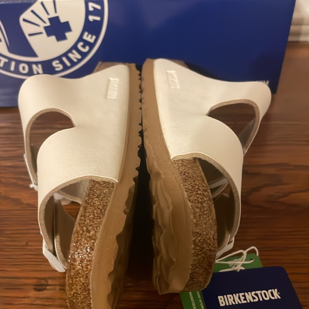 Birkenstock Arizona BS white US 7 - Picture 3 of 5